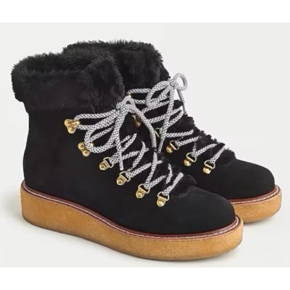 J. Crew Nubuck Crepe Sole Wedge
Winter Bootie’s Size 9.5 ~ Excellent